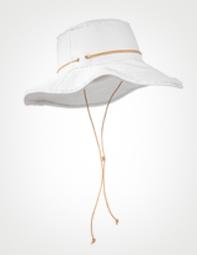 White Basil Hat