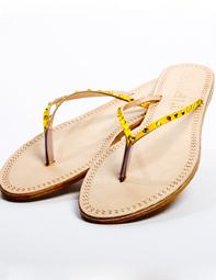 Swarovski Thong Sandals