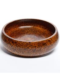 Mango Wood Shallow Bowl